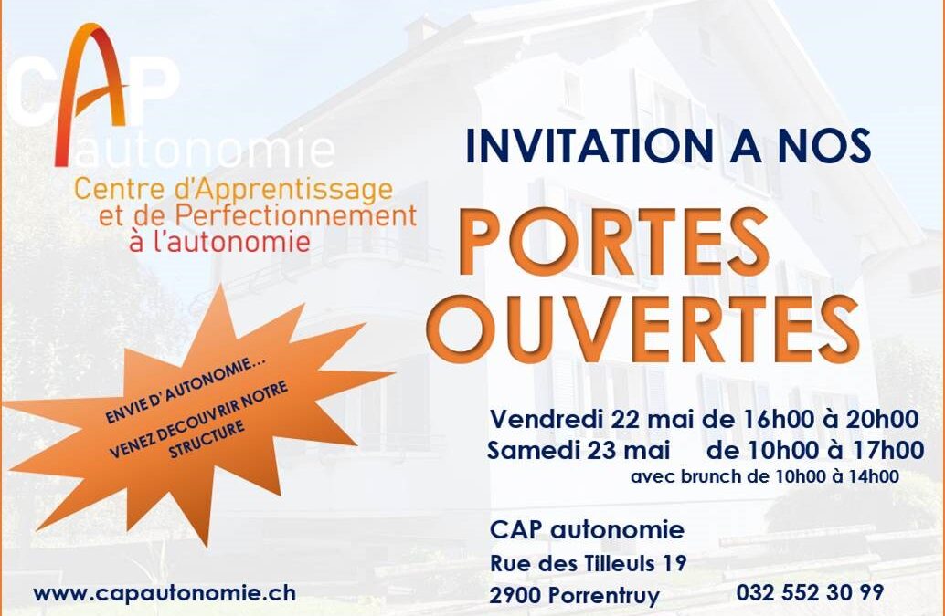 CAPAutonomie journées portes ouvertes
